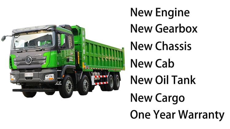 SX3319 Used Shacman 8x4 X3000 Cargo Truck for Sale in Namibia