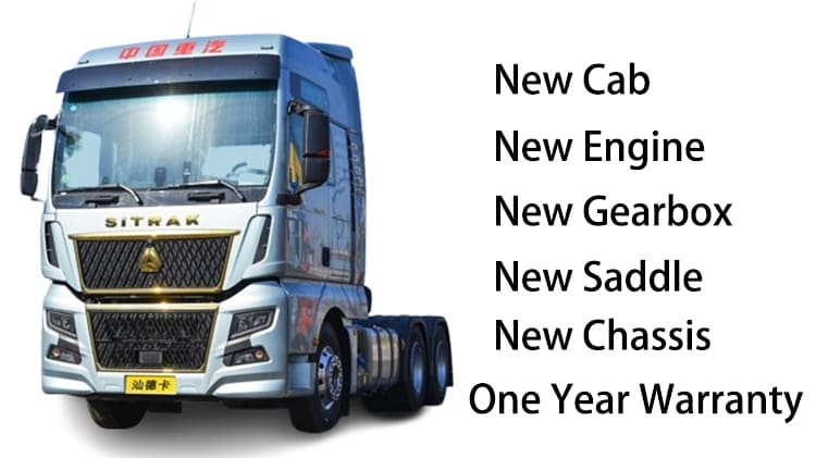 CNHTC Second Hand Sinotruk Sitrak 2022 Truck G7H for Sale in Namibia