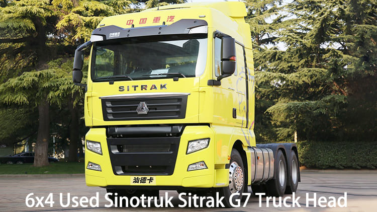 6x4 Used Sinotruk Sitrak G7 Truck Head for Sale in Namibia Walvis Bay