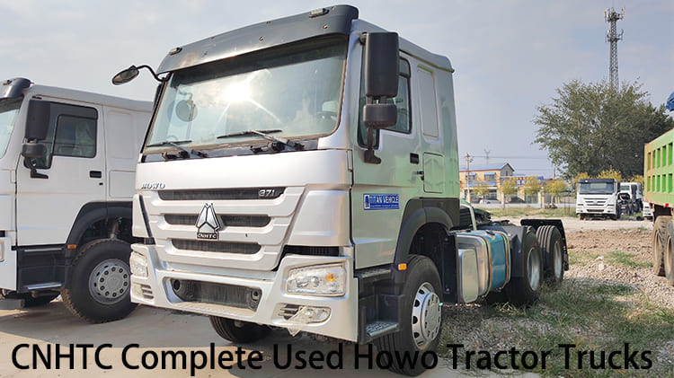 CNHTC Complete Used Howo Tractor Trucks 371 HP for Sale in Namibia