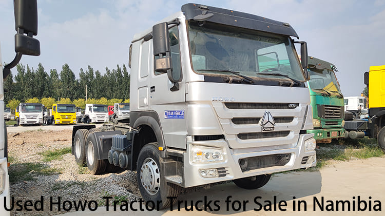 CNHTC Complete Used Howo Tractor Trucks 371 HP for Sale in Namibia