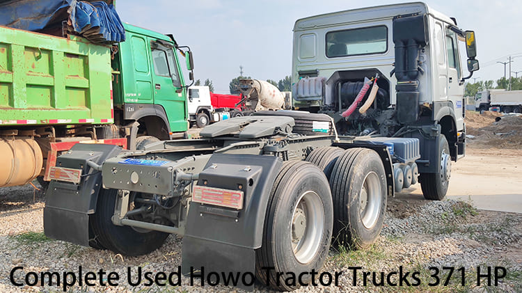 CNHTC Complete Used Howo Tractor Trucks 371 HP for Sale in Namibia