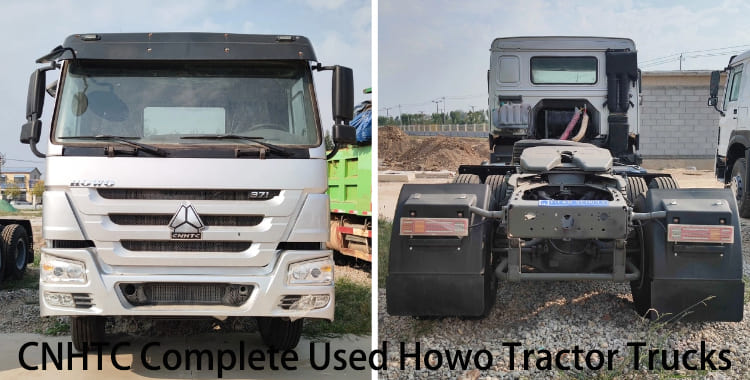 CNHTC Complete Used Howo Tractor Trucks 371 HP for Sale in Namibia