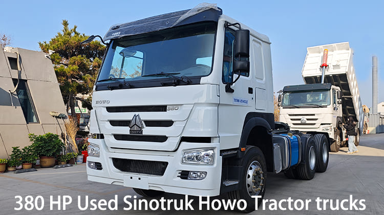 380 HP Used Sinotruk Howo Tractor trucks for Sale in Namibia