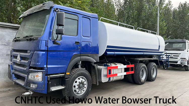 CNHTC Used Howo Water Bowser Truck 371 HP for Sale in Namibia