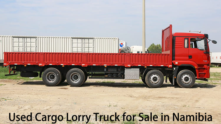 8x4 Used Shacman Cargo Lorry Truck for Sale in Namibia
