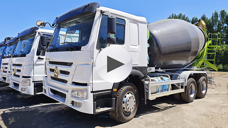 RHD Used Howo Cement Mixer Truck 6x4 for Sale in Namibia