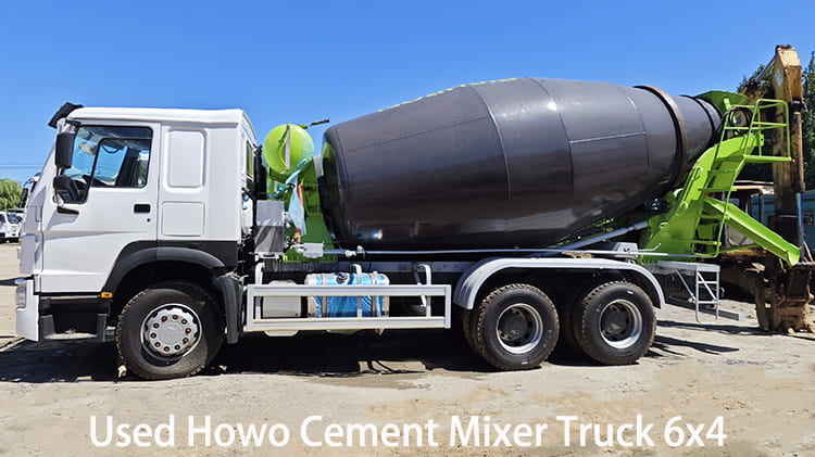 RHD Used Howo Cement Mixer Truck 6x4 for Sale in Namibia