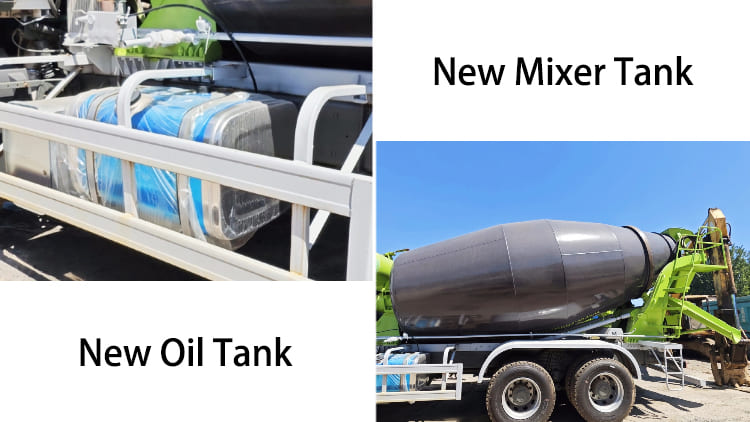 RHD Used Howo Cement Mixer Truck 6x4 for Sale in Namibia