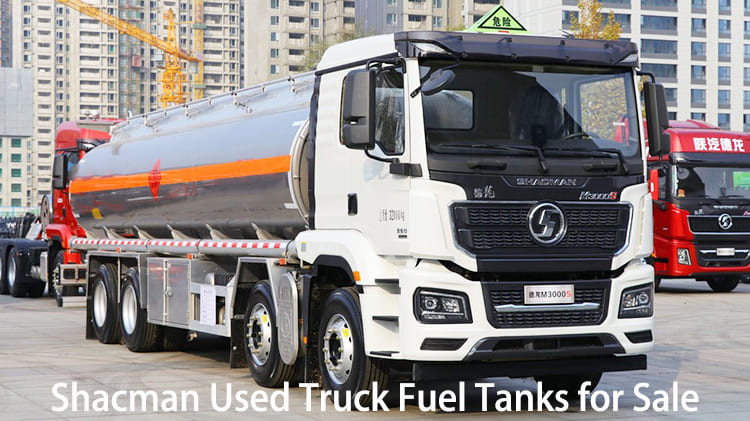 8x4 Shacman Used Truck Fuel Tanks for Sale in Namibia