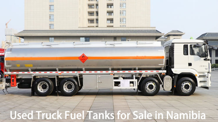 8x4 Shacman Used Truck Fuel Tanks for Sale in Namibia