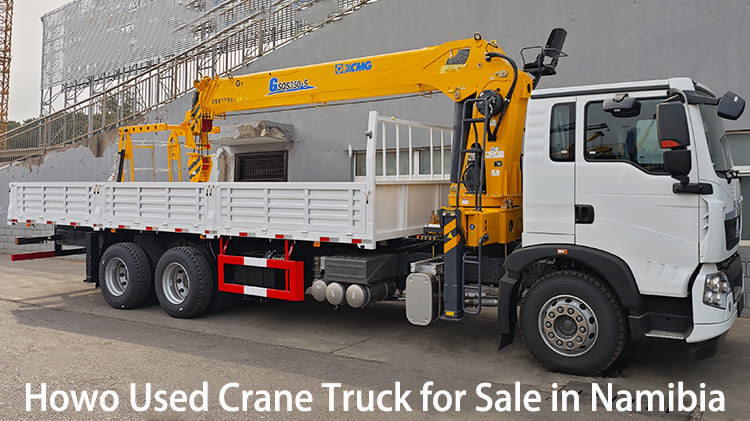 CNHTC 6x4 Howo Used Crane Truck for Sale in Namibia