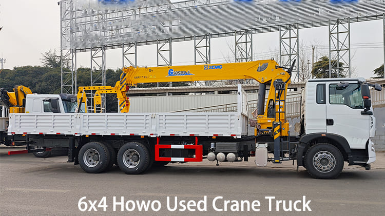 CNHTC 6x4 Howo Used Crane Truck for Sale in Namibia