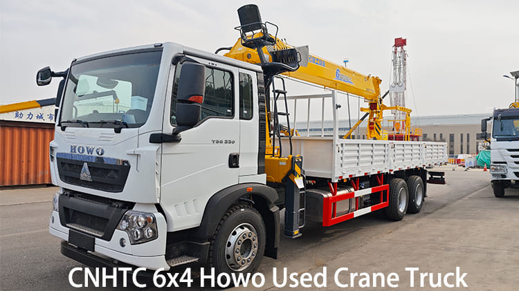 CNHTC 6x4 Howo Used Crane Truck for Sale in Namibia