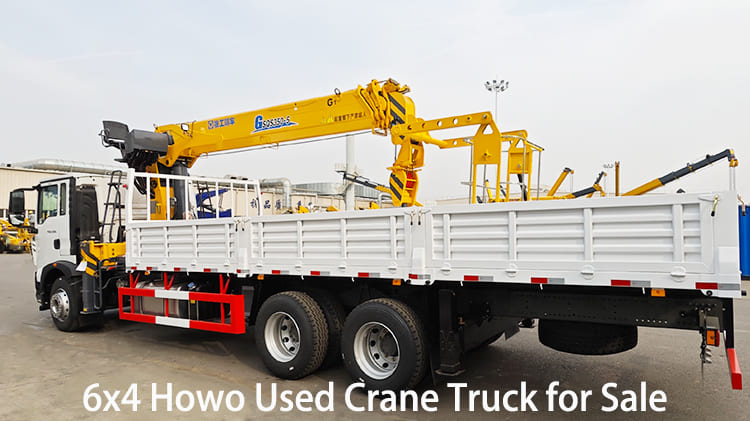 CNHTC 6x4 Howo Used Crane Truck for Sale in Namibia
