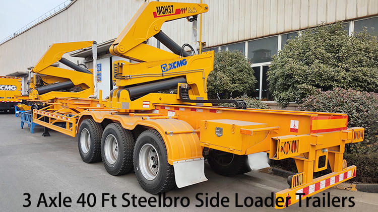 3 Axle 40 Ft Steelbro Side Loader Trailers for Sale in Namibia