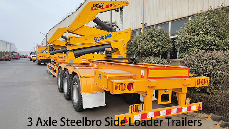 3 Axle 40 Ft Steelbro Side Loader Trailers for Sale in Namibia