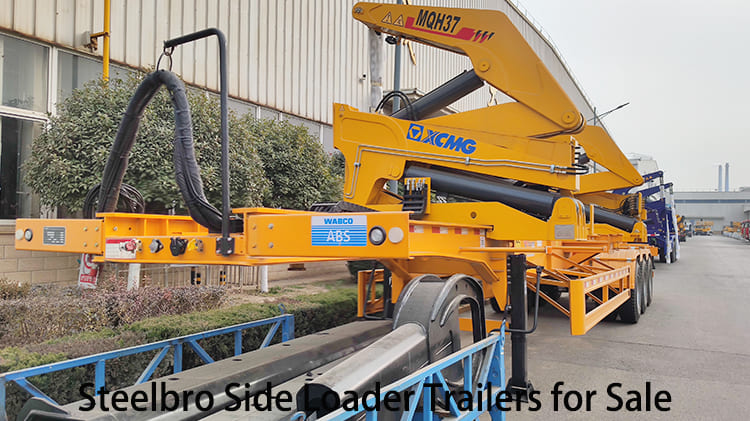 3 Axle 40 Ft Steelbro Side Loader Trailers for Sale in Namibia