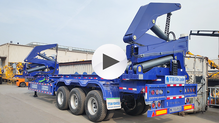 3 Axle 40 Ft Container Side Loader for Sale in Namibia