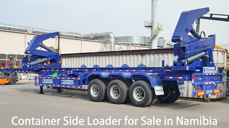 3 Axle 40 Ft Container Side Loader for Sale in Namibia
