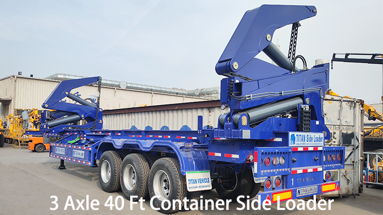 3 Axle 40 Ft Container Side Loader for Sale in Namibia