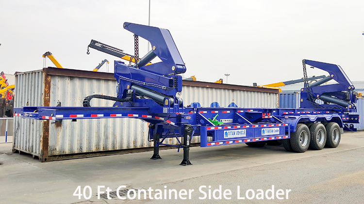 3 Axle 40 Ft Container Side Loader for Sale in Namibia