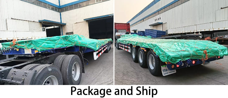3 Axle 60 Ton Low Bed Trailer for Sale Price in Namibia