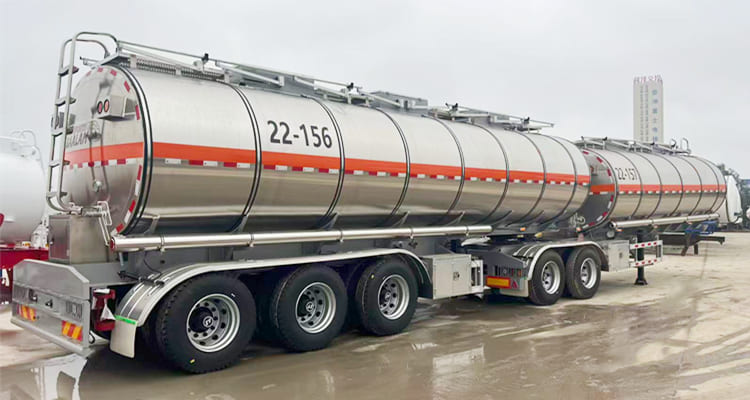 Superlink Stainless Steel Tanker Trailer for Sale in Namibia