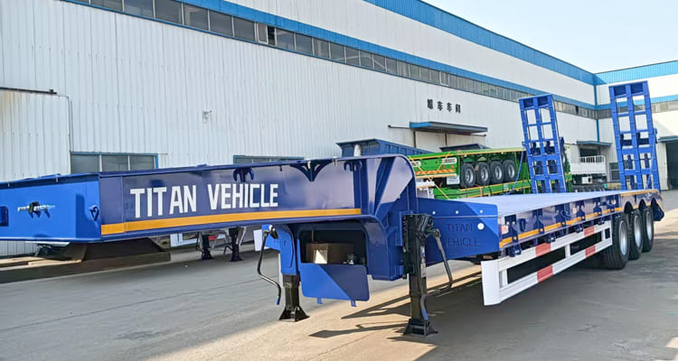 40 Feet Low Bed Trailer Truck for Sale in Namibia