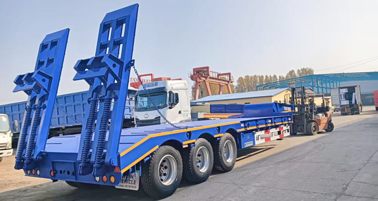 40 Feet Low Bed Trailer Truck for Sale in Namibia