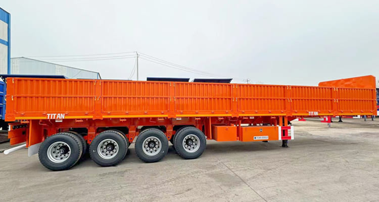 Side Wall Semi Trailer for Sale in Namibia