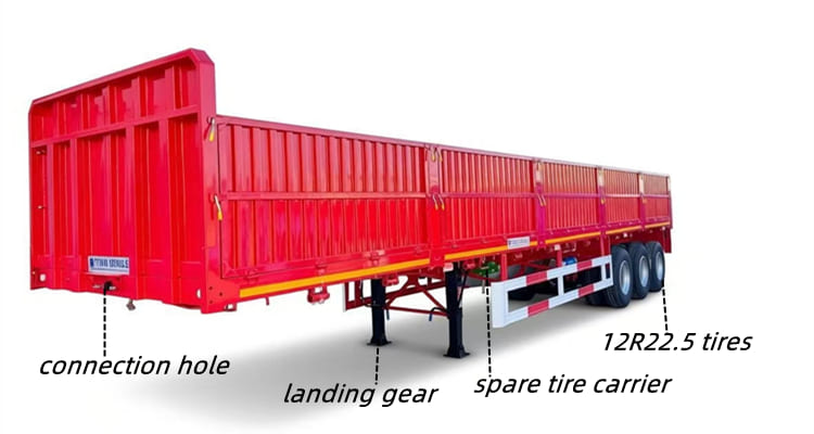 Side Wall Trailer Price in Namibia