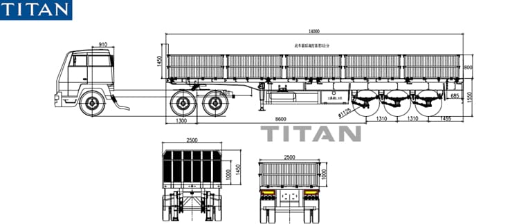 Side Wall Trailer Price in Namibia