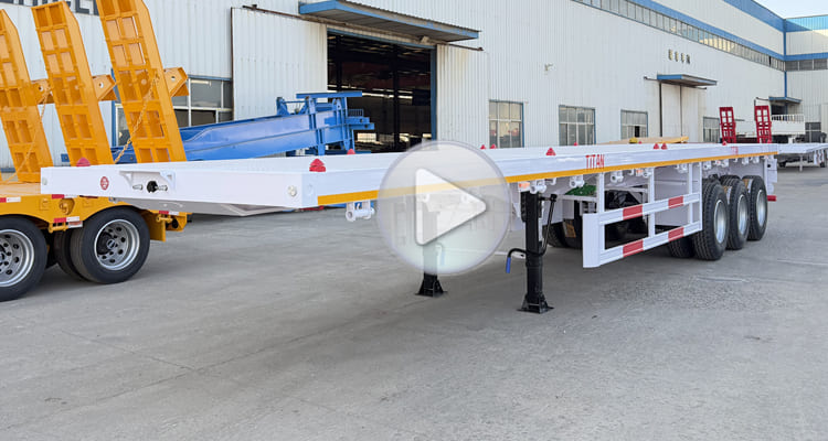 40 FT Flatbed Trailer for Sale Near Me in Namibia