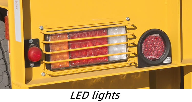 Detachable Gooseneck Lowboy Trailers for Sale in Namibia