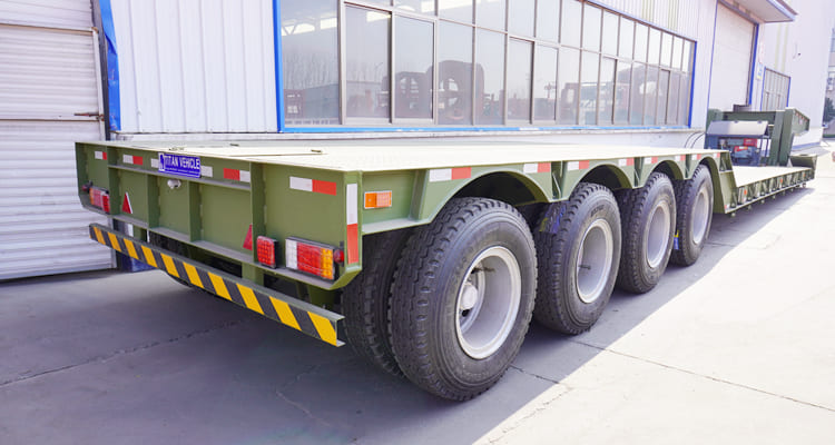 Lowboy Detachable Gooseneck Trailer for Sale in Namibia 