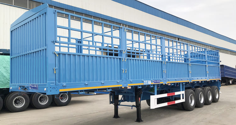 Fence Cargo Semi Trailer for Sale in Namibia