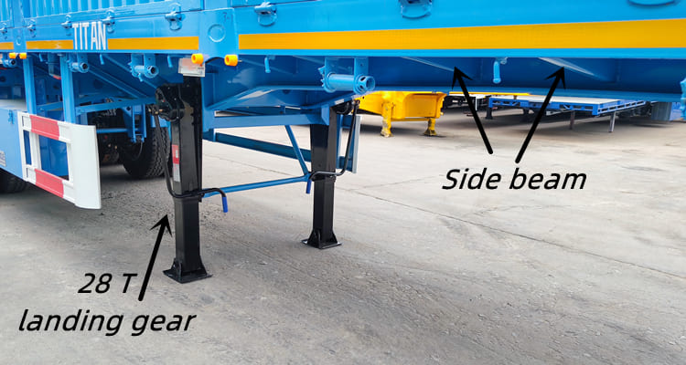 Fence Cargo Semi Trailer for Sale in Namibia