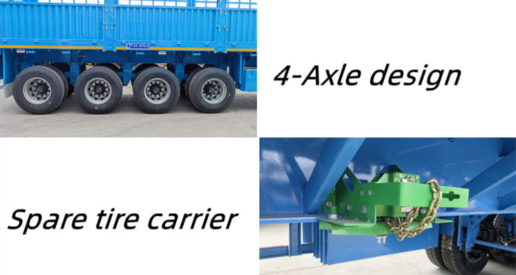 Fence Cargo Semi Trailer for Sale in Namibia