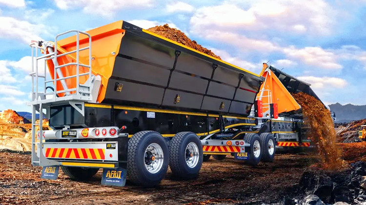 Afrit Side Tipper Trailer for Sale in Namibia
