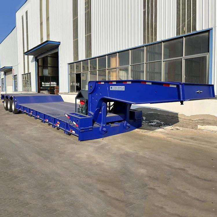 3 Axle 80 Ton Detachable Gooseneck Trailer