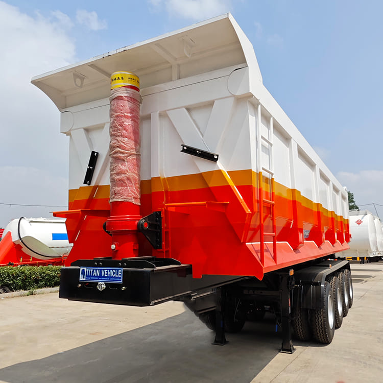 4 Axle Hydraulic Dump Trailer