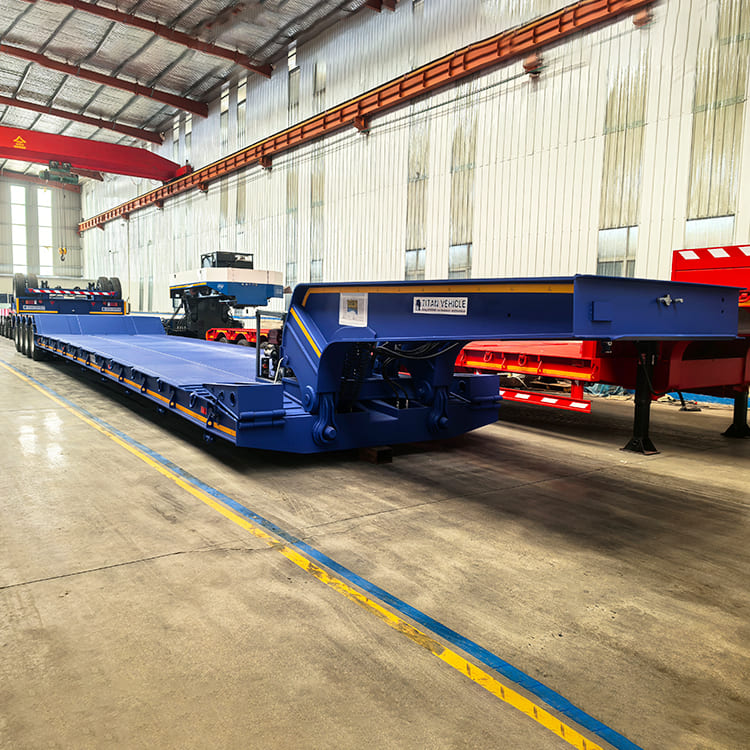 5 Axle 100 Ton Hydraulic Lowboy Trailer