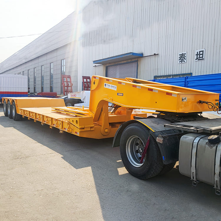 Tri Axle 80 Ton Removable Gooseneck Trailer