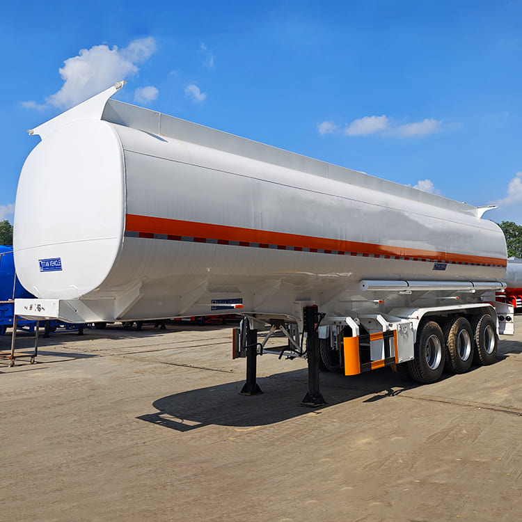 3 Axle 45000 Liters Diesel Semi Tanker Trailer