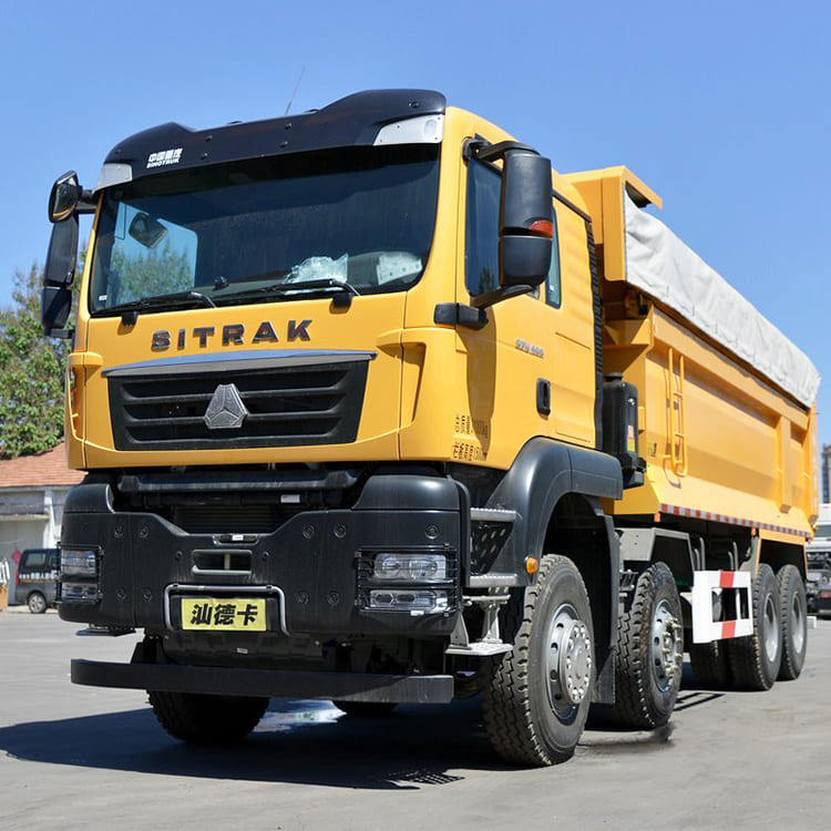 RHD 8x4 Used Sinotruk Sitrak Dump Truck