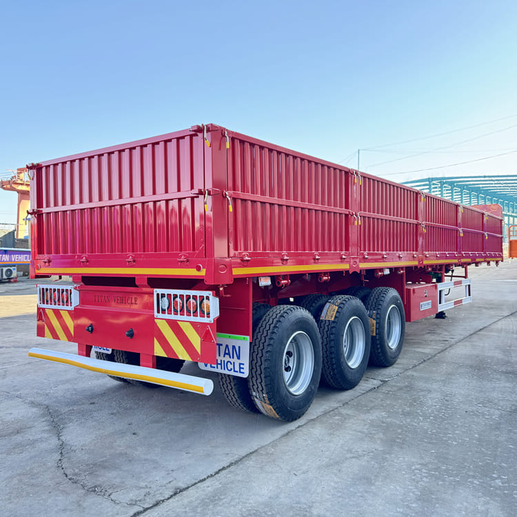 3 Axle Side Wall Trailer