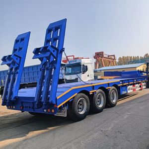 40 Feet Low Bed Trailer Truck