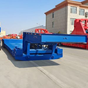 Hydraulic Detachable Gooseneck Lowboy Trailer for Sale
